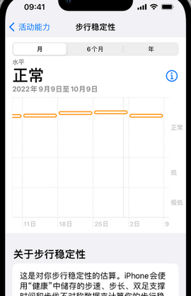 和庆镇iPhone手机维修如何在iPhone开启'步行稳定性通知'