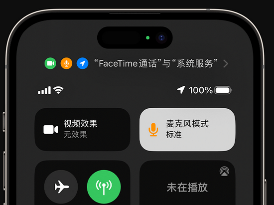 和庆镇苹果授权维修网点分享iPhone在通话时让你的声音更清晰 