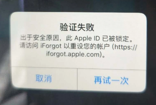 和庆镇iPhone维修分享iPhone上正常登录或使用AppleID怎么办 