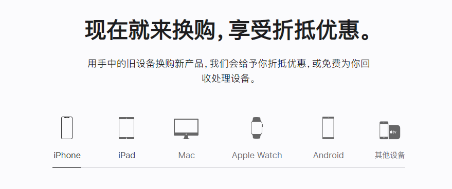 和庆镇苹果手机维修分享iPhone以旧换新的去处 