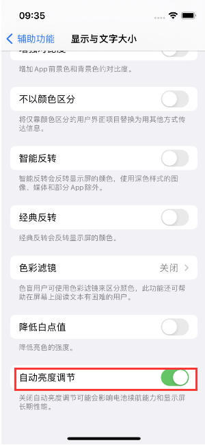 和庆镇苹果15维修店分享iPhone 15 Pro系列屏幕亮度 