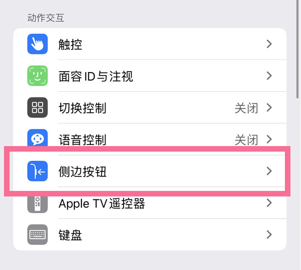 和庆镇苹果14维修店分享iPhone14 Plus侧键双击下载功能关闭方法 