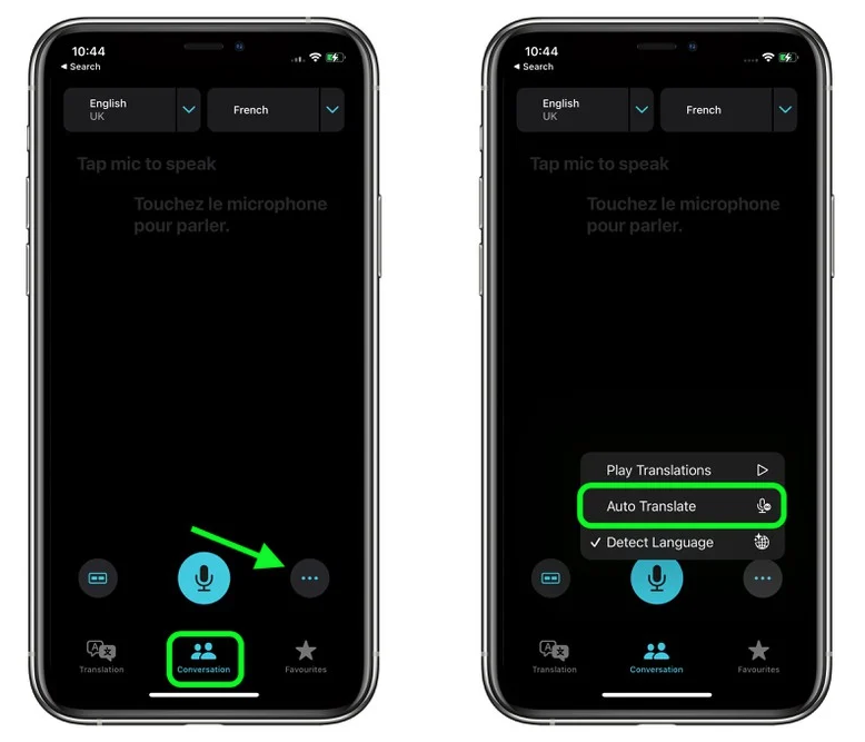 和庆镇苹果手机维修分享iOS 15 “翻译” App 新改进 